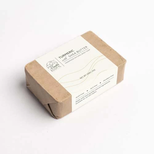 Handmade Body Soap (Shea Butter - Turmeric) 100g