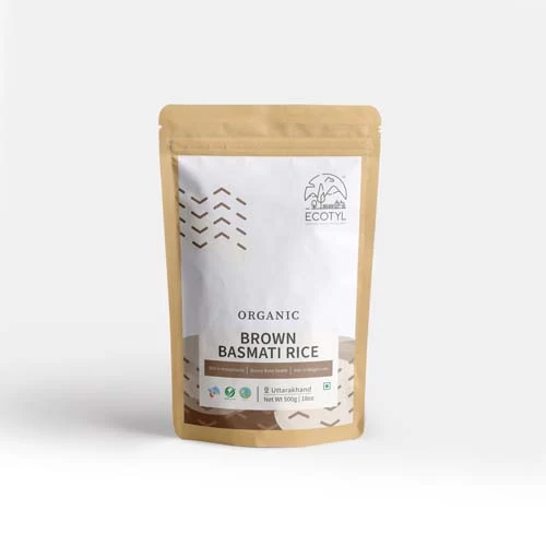 Organic Brown Basmati Rice 500g