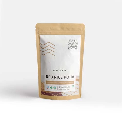 Organic Red Rice Poha 250g