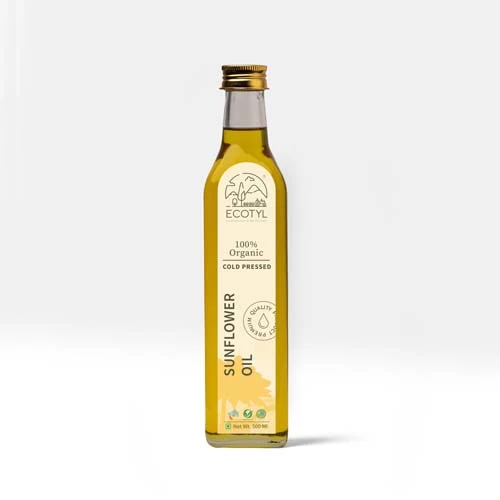 Organic Cold-Pressed Sunflower Oil 500ml