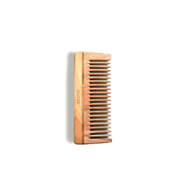 Ecotyl Neem Wood Comb (Handmade) - Detangling